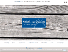 Tablet Screenshot of fiskehuset-bogense.dk